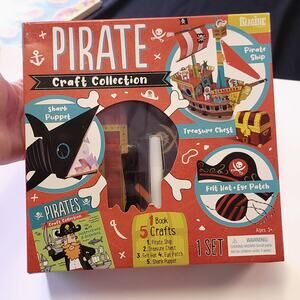 Pirates Make Your Own Pirate Ship Kit Imagine by Bendon Craft-Structions